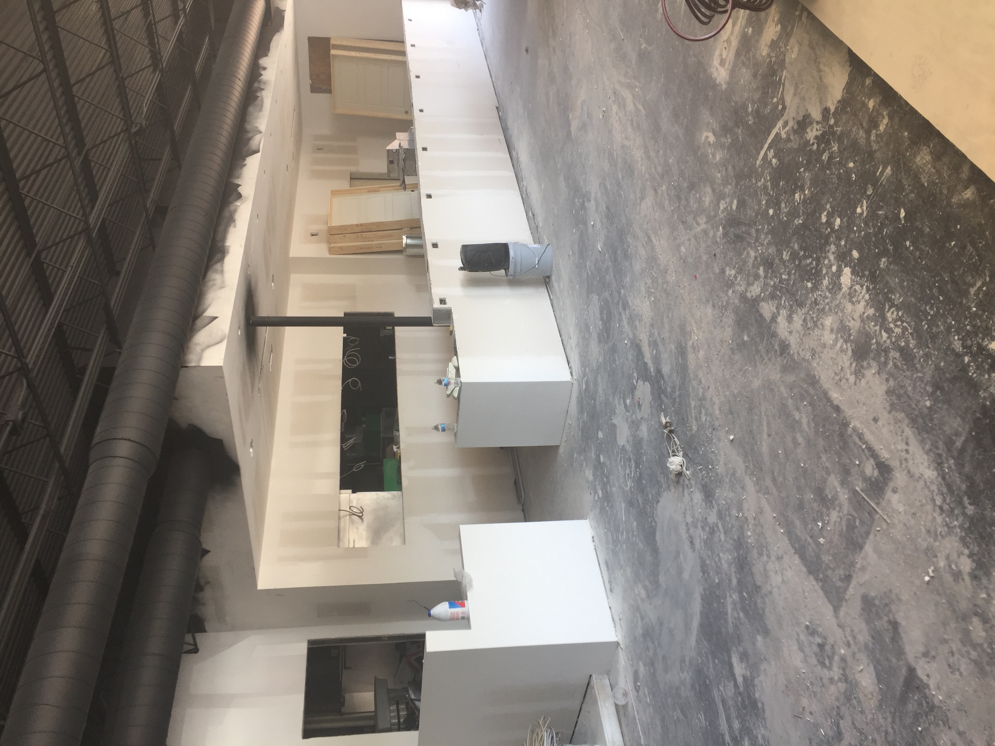 Restaurant renovation in progress